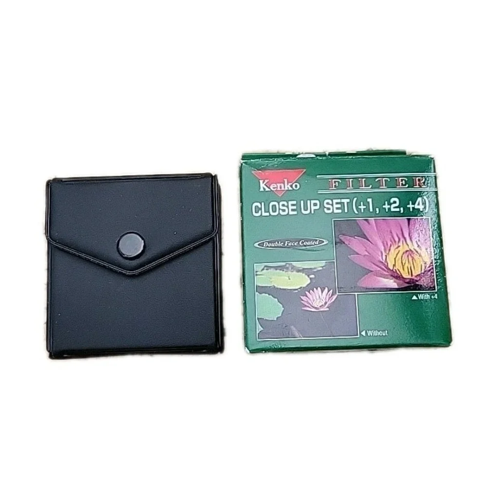 52mm Close-Up Camera Lens Filter Kit w/ Original Case - Kenko Made Japan